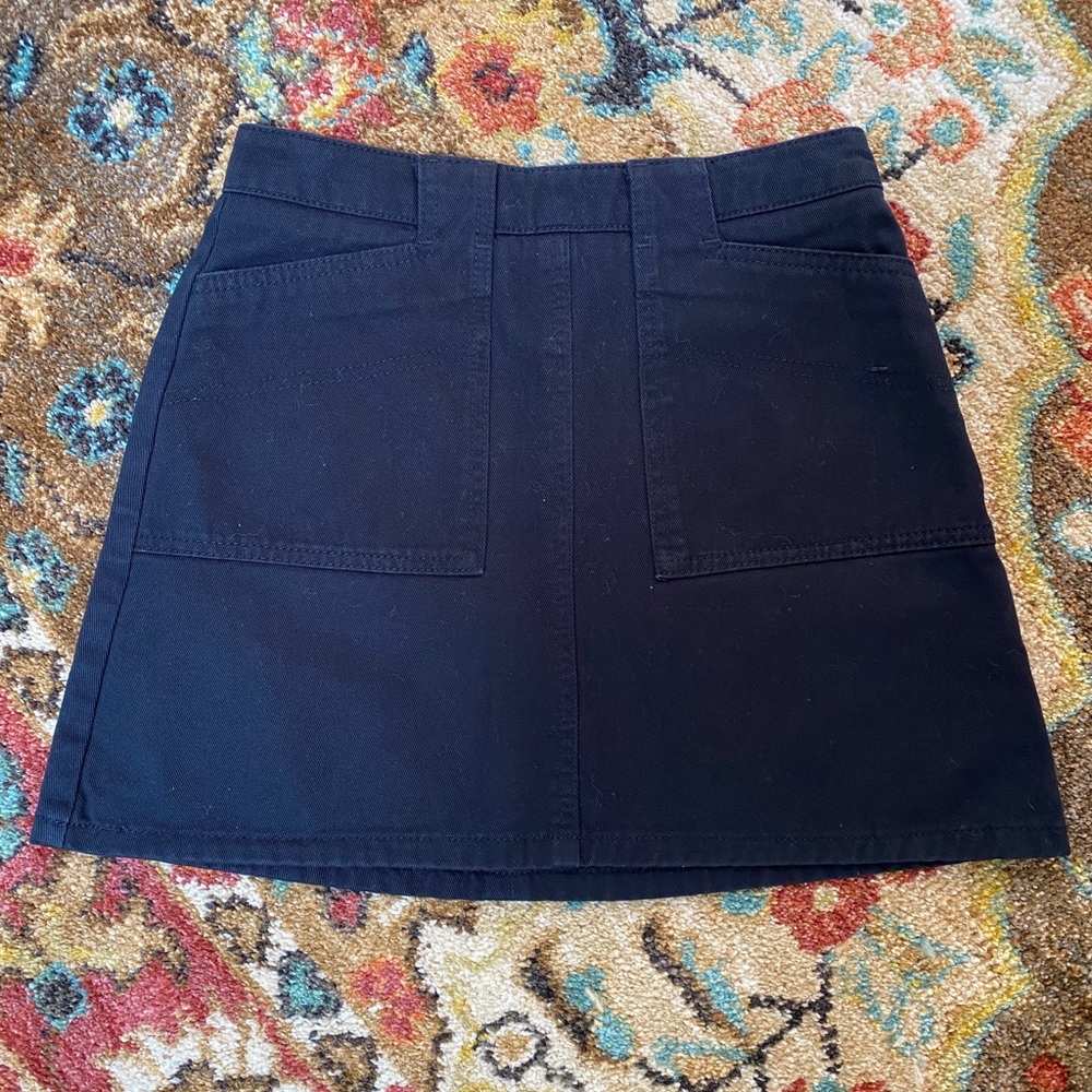 Urban Outfitters BDG Black Denim Mini Skirt